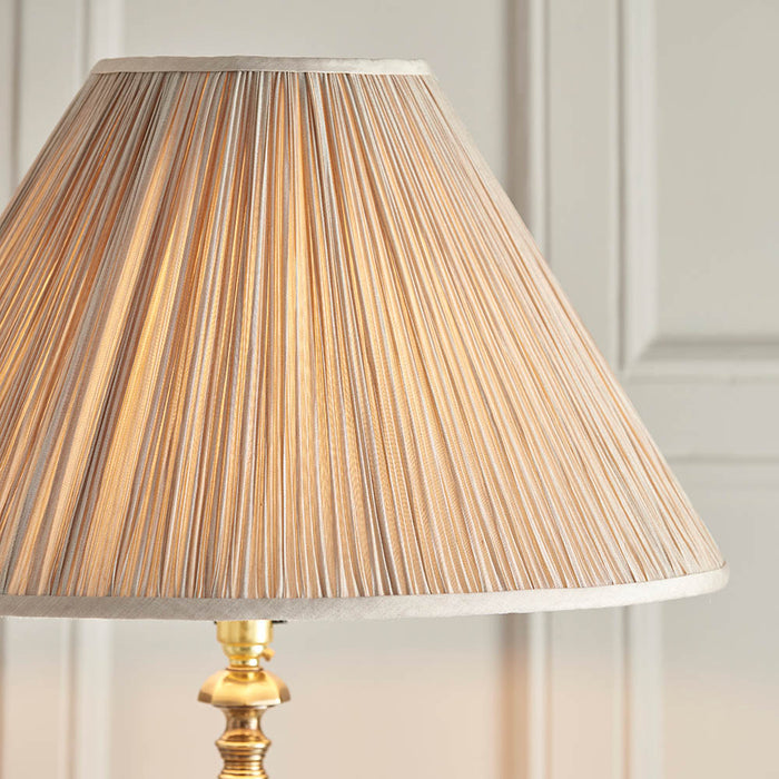 Interiors Asquith Floor lamp with beige shade