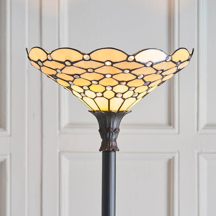 Tiffany Pearl Uplighter floor light