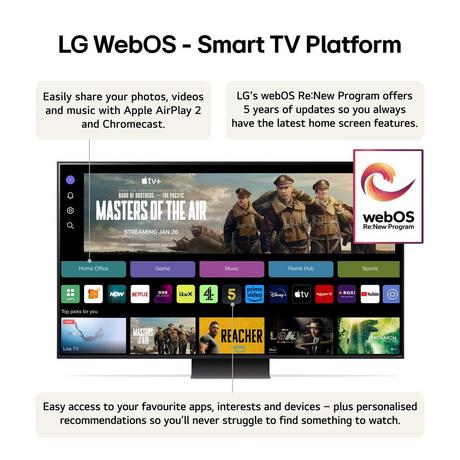 LG 75QNED87T6A.AEK 75" 4K QNED Smart TV