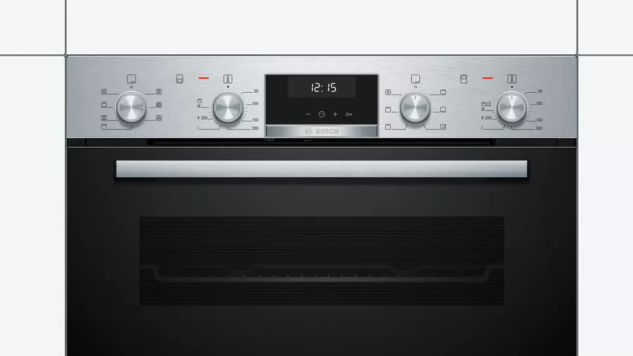 Bosch Series | 6 Built-under double oven Stainless steel NBA5350S0B