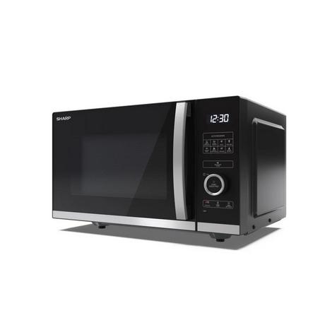 Sharp YC-QS254AU-B 25 Litres Flatbed Microwave Oven - Black