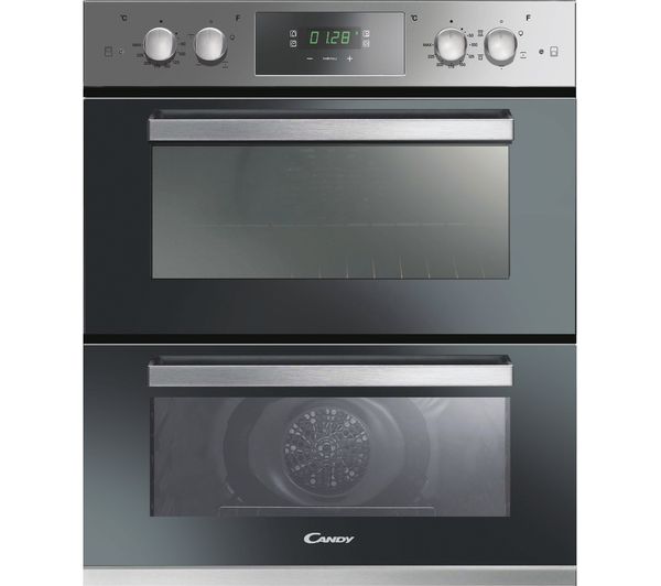 CANDY FC7D405IN Electric Double Oven - Stainless Steel