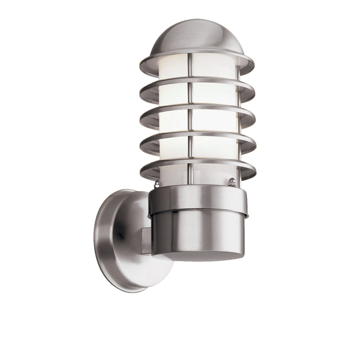Searchlight 051 Louvre Outdoor Wall Light - Steel Metal & Polycarbonate