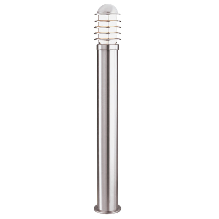 Searchlight 052-900 Louvre Outdoor Post - Stainless Steel Metal & Polycarbonate
