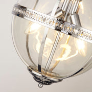 Searchlight  44213-3CC Coronet 3Lt Pendant - Chrome Metal & Glass - Bonus Superstore