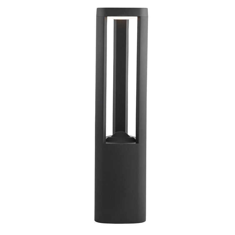 Searchlight  1005-500GY Michigan Outdoor Post - Dark Grey Metal & Polycarbonate
