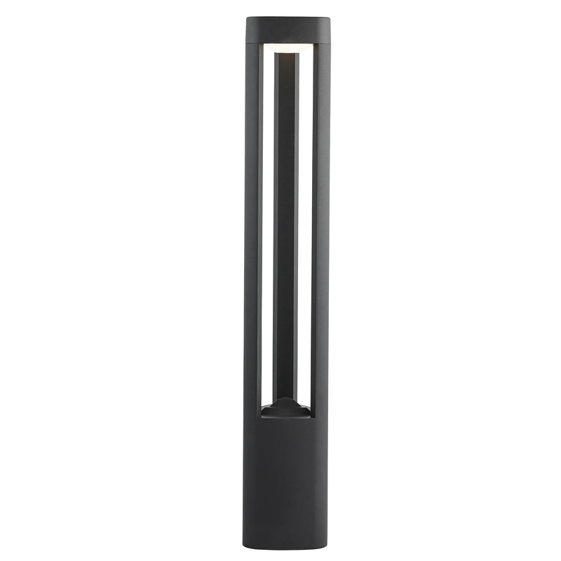 Searchlight  1005-800GY Michigan Outdoor Post - Dark Grey Metal & Polycarbonate
