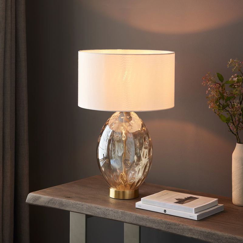 Endon Elin Dimple Touch Table - 101150