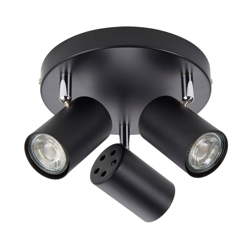 Arezzo 3lt round black 7W - 101334