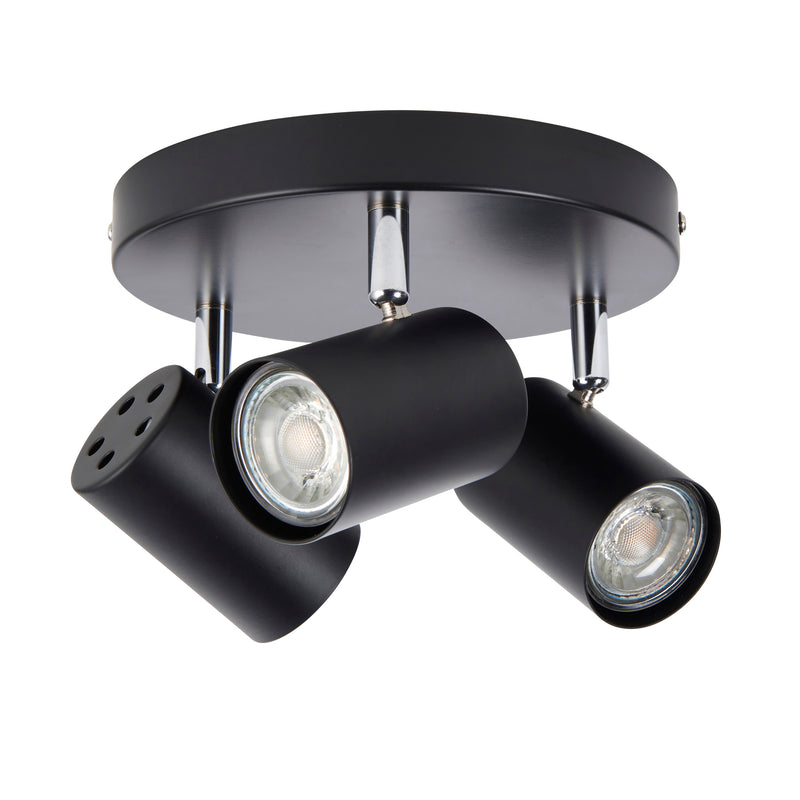 Arezzo 3lt round black 7W - 101334