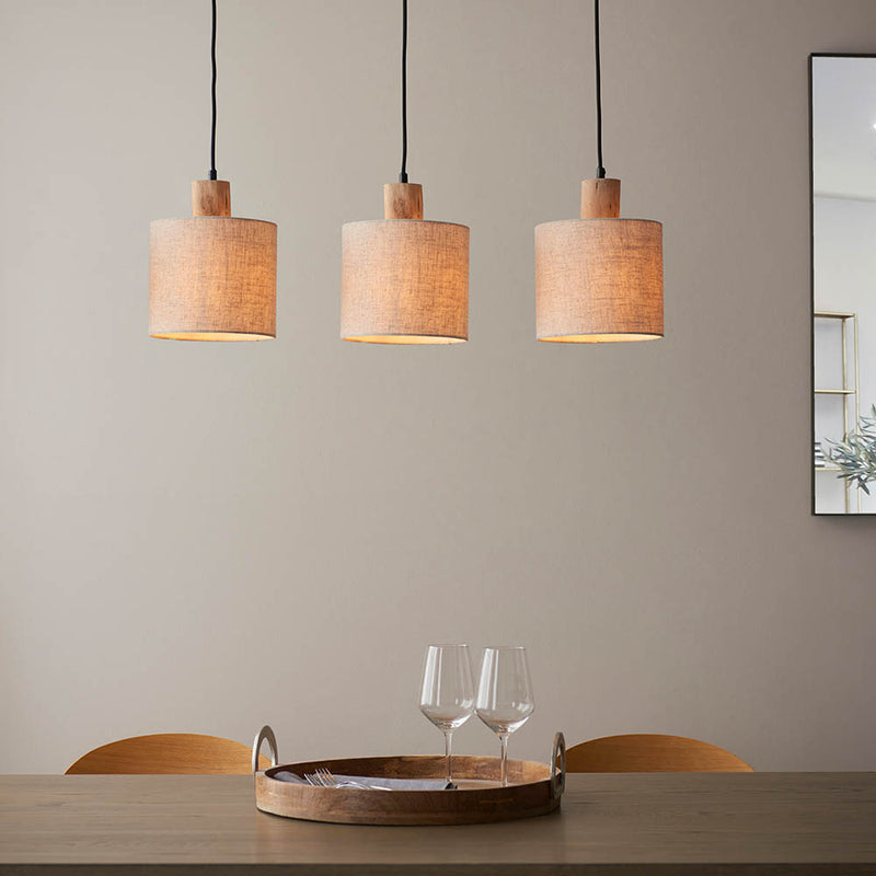 Endon Durban 3lt Linear Pendant - 101681