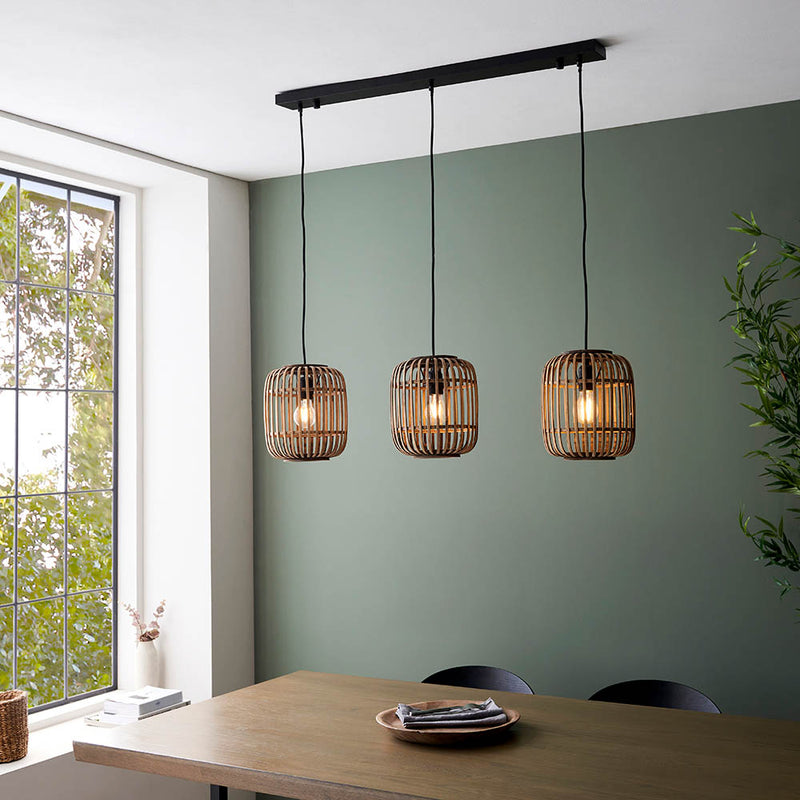 Endon Mathias 3lt Linear Pendant - 101775