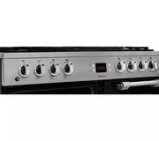 LEISURE CK90F530X 90 cm Dual Fuel Range Cooker - Stainless Steel & Chrome - Bonus Superstore
