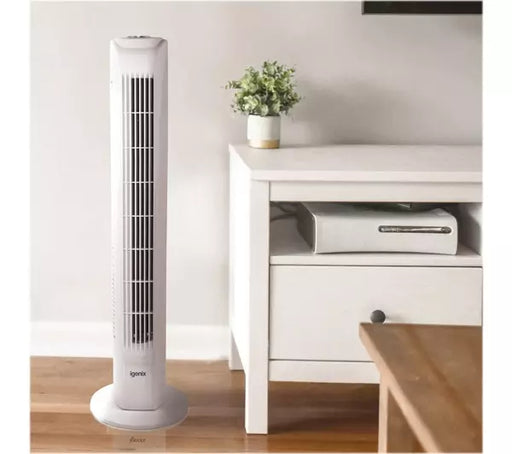 IGENIX DF0035T Tower Fan - White - Bonus Superstore