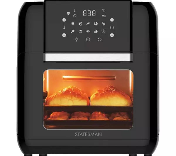 Statesman SKAO11015BK 11L 10-in-1 Digital Air Fryer - Bonus Superstore