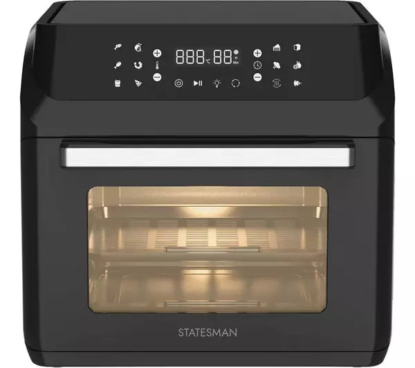Statesman SKAO15017BK 15L 13-in-1 Digital Air Fryer - Bonus Superstore