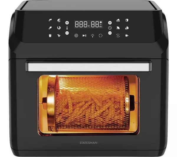 Statesman SKAO15017BK 15L 13-in-1 Digital Air Fryer - Bonus Superstore