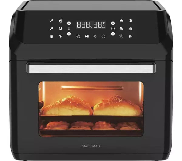 Statesman SKAO15017BK 15L 13-in-1 Digital Air Fryer - Bonus Superstore