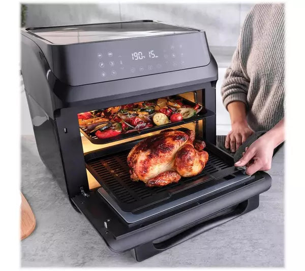 Statesman SKAO15017BK 15L 13-in-1 Digital Air Fryer - Bonus Superstore