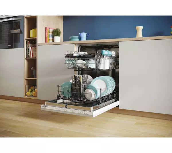 CANDY CI 3E53E0W-80 Full-size Fully Integrated Dishwasher - Bonus Superstore