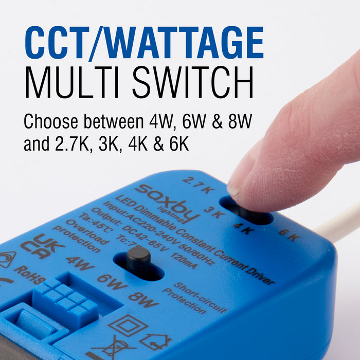 Shield360 4CCT Tri Wattage IP44 8W - 103029