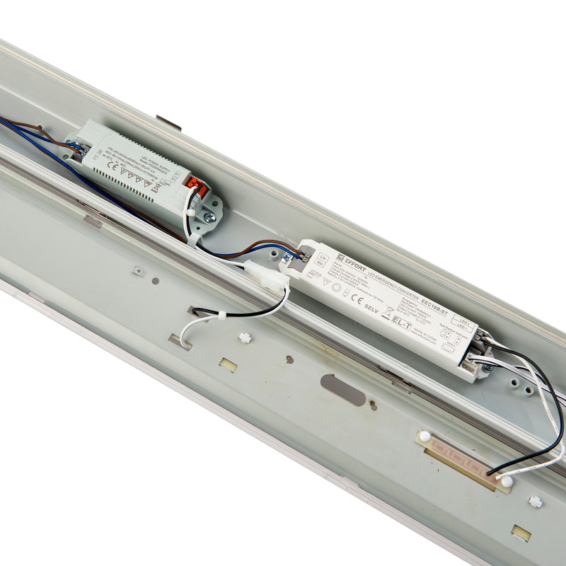 LED Anti-Corrosive batten 4000K 5FT High Lumen EM EM IP65 50W - 103263