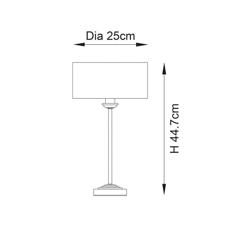 Highclere 1lt Table - 104054