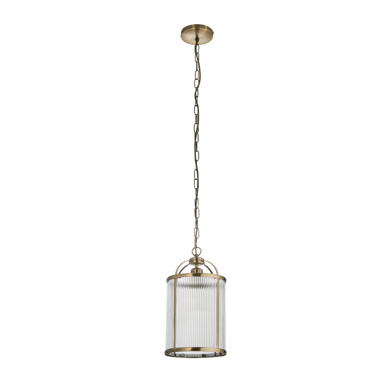 Lambeth Ribbed 1lt Pendant - 106710
