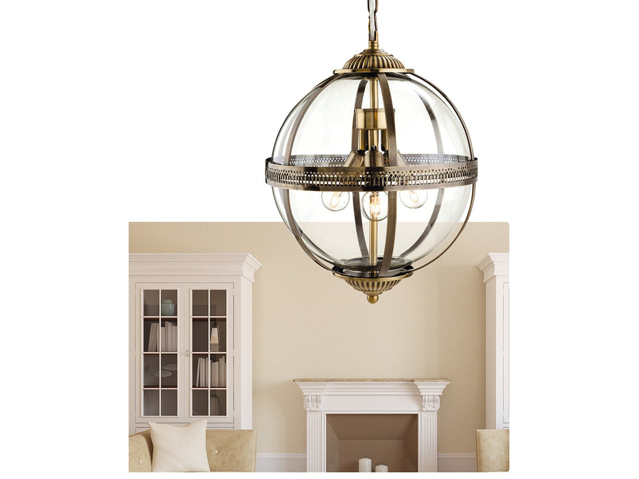 Firstlight Mayfair Pendant 3413AB