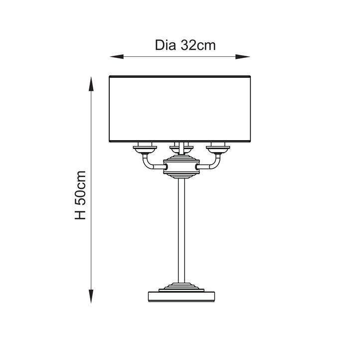 Highclere 3lt Table - 110721