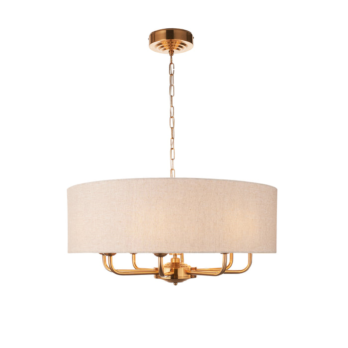 Highclere 8lt Pendant