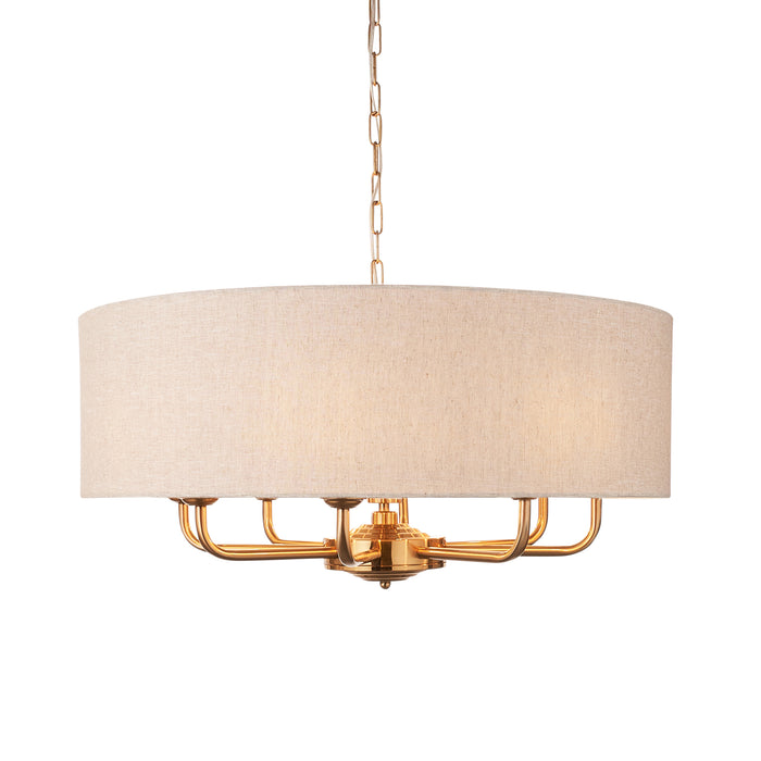 Highclere 8lt Pendant