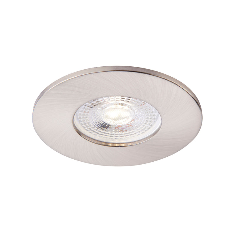 Saxby ShieldONE 65 Bezel fixed - Satin Nickel - 111571