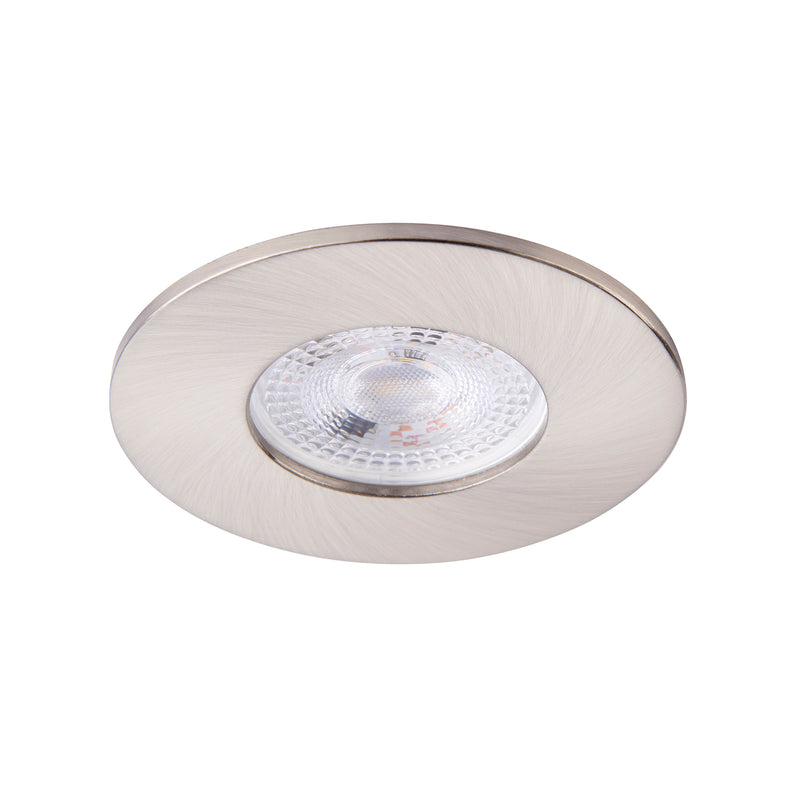 Saxby ShieldONE 65 Bezel fixed - Satin Nickel - 111571