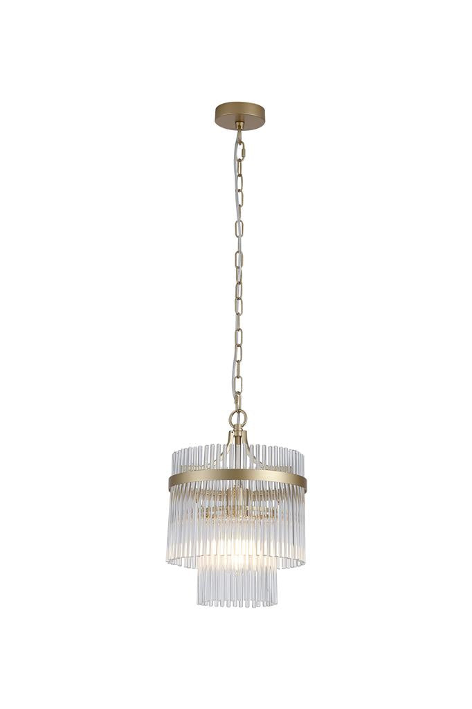 Searchlight  11200-1GO Lara 1Lt Pendant Gold