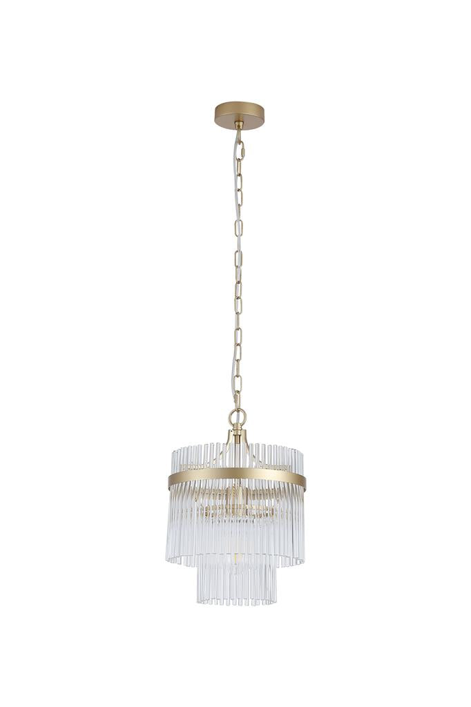 Searchlight  11200-1GO Lara 1Lt Pendant Gold