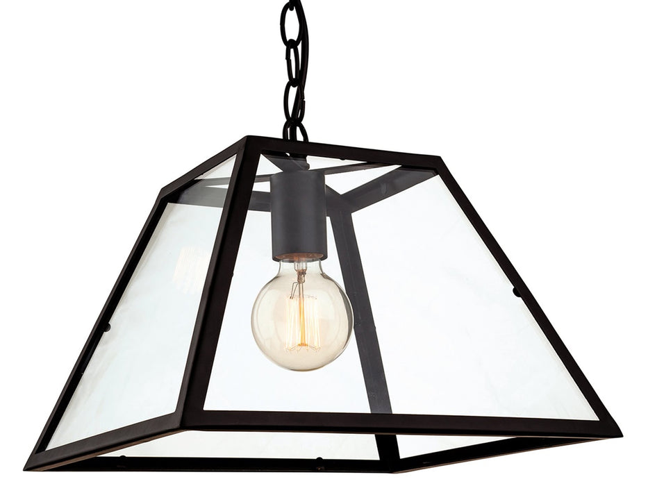 Firstlight Kew 1 Light Pendant 3439BK