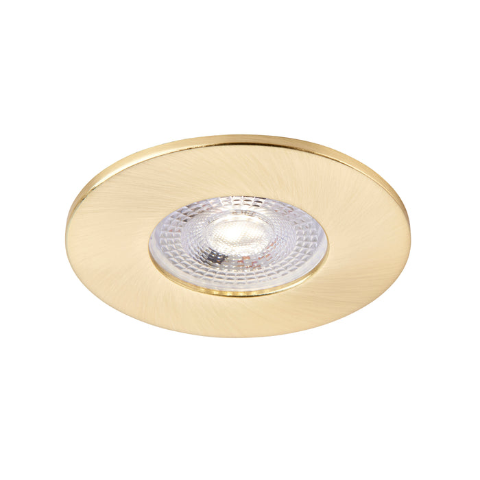 Saxby ShieldONE 65 Bezel fixed - Satin Brass - 113279
