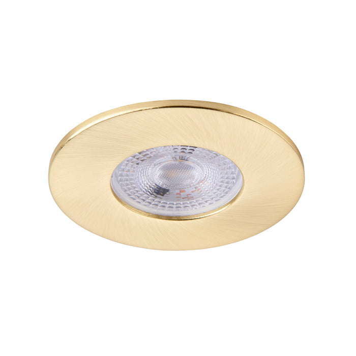 Saxby ShieldONE 65 Bezel fixed - Satin Brass - 113279