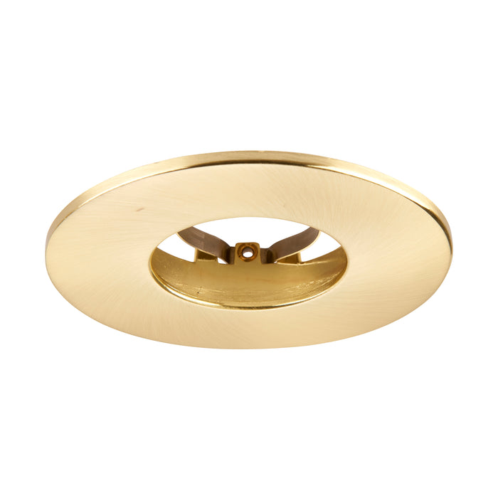 Saxby ShieldONE 75 Bezel fixed - Satin Brass - 113297