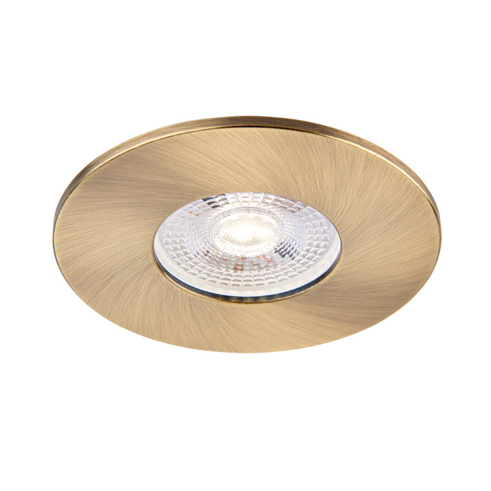 Saxby ShieldONE 75 Bezel fixed - Antique Brass - 113298