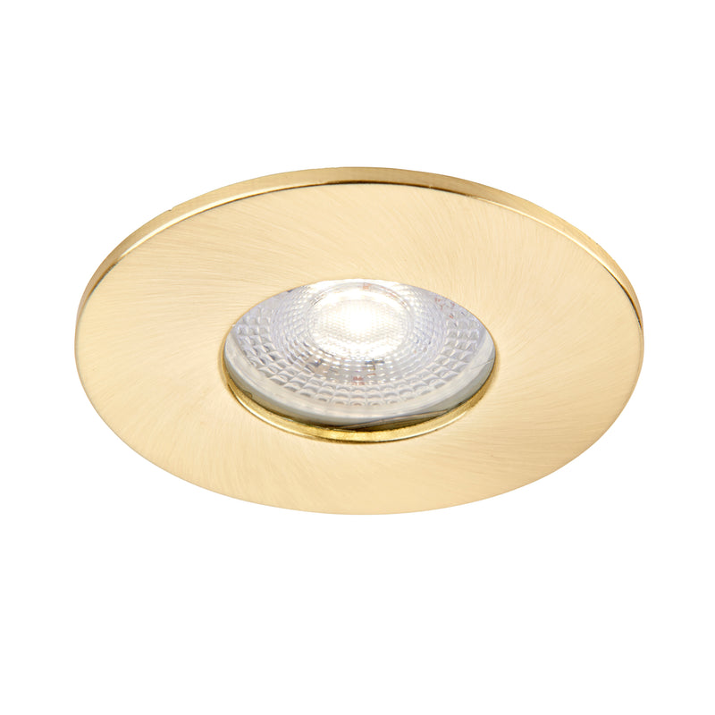 Saxby ShieldONE 75 Bezel iP65 - Satin Brass IP65 - 113307