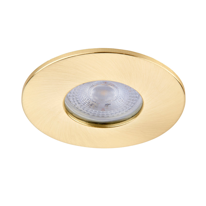 Saxby ShieldONE 75 Bezel iP65 - Satin Brass IP65 - 113307