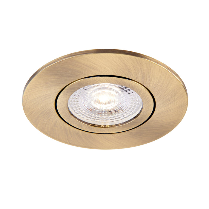 Saxby ShieldONE 75 Bezel tilt - Antique Brass -