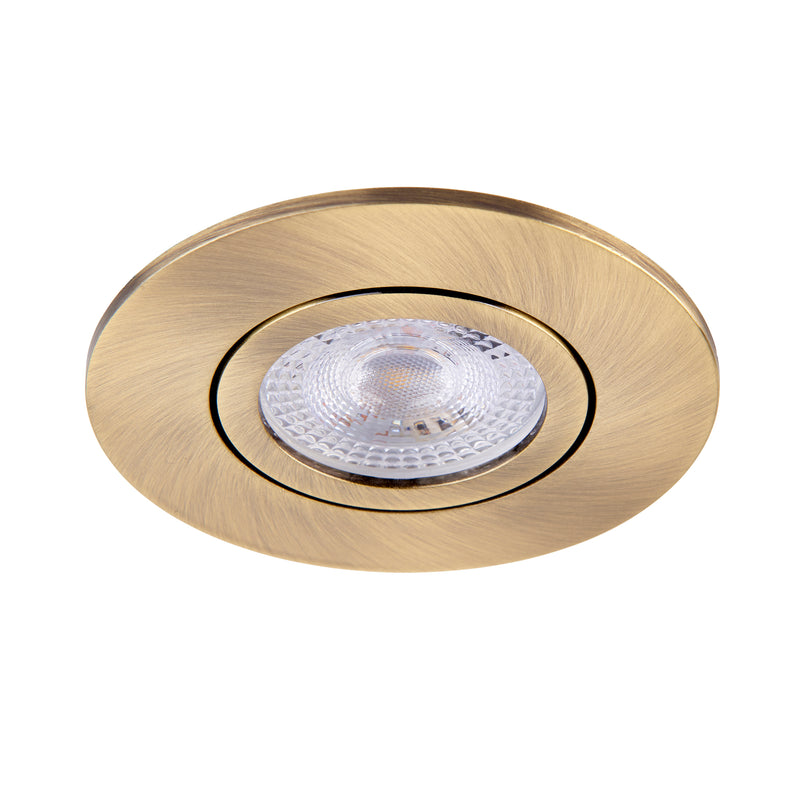 Saxby ShieldONE 75 Bezel tilt - Antique Brass -