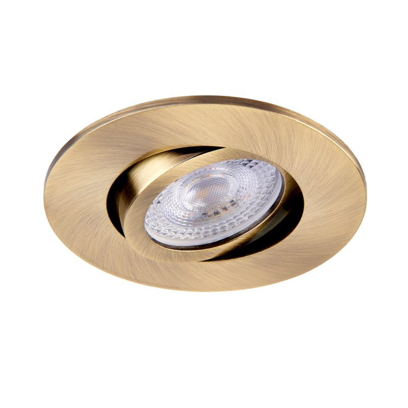 Saxby ShieldONE 75 Bezel tilt - Antique Brass -