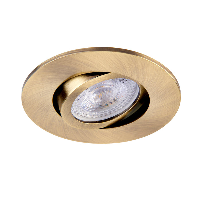 Saxby ShieldONE 75 Bezel tilt - Antique Brass -