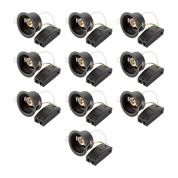 Saxby ShieldONE 65 fire-rated Open Can - 10 Pack 10W - 113321