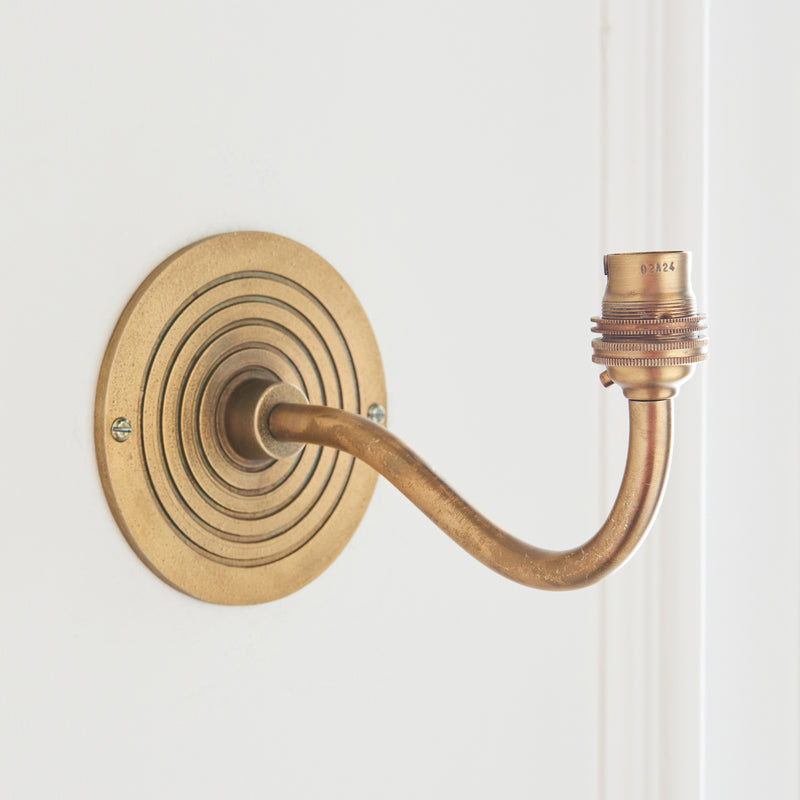 Endon 113593 Ripple Curve Wall Fitting