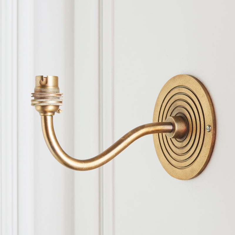 Endon 113593 Ripple Curve Wall Fitting